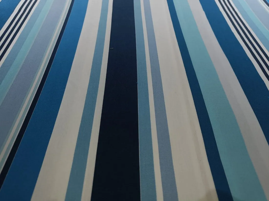 100% Cotton Poplin Lycra stripes 58" wide [12462-12464]