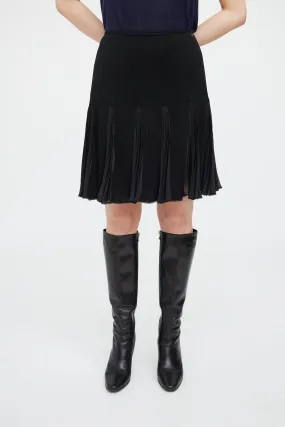 2004 Flowy Panel Pleated Skirt
