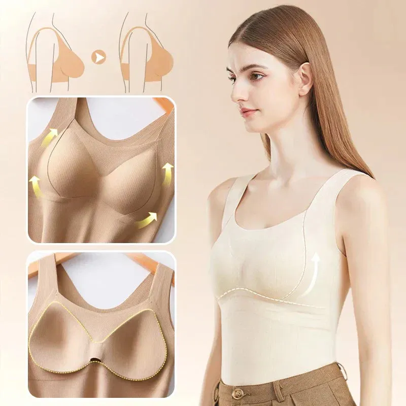 50% RABATT[Damgva] Thermal Tank Tops fr kvinnor med inbyggd beh