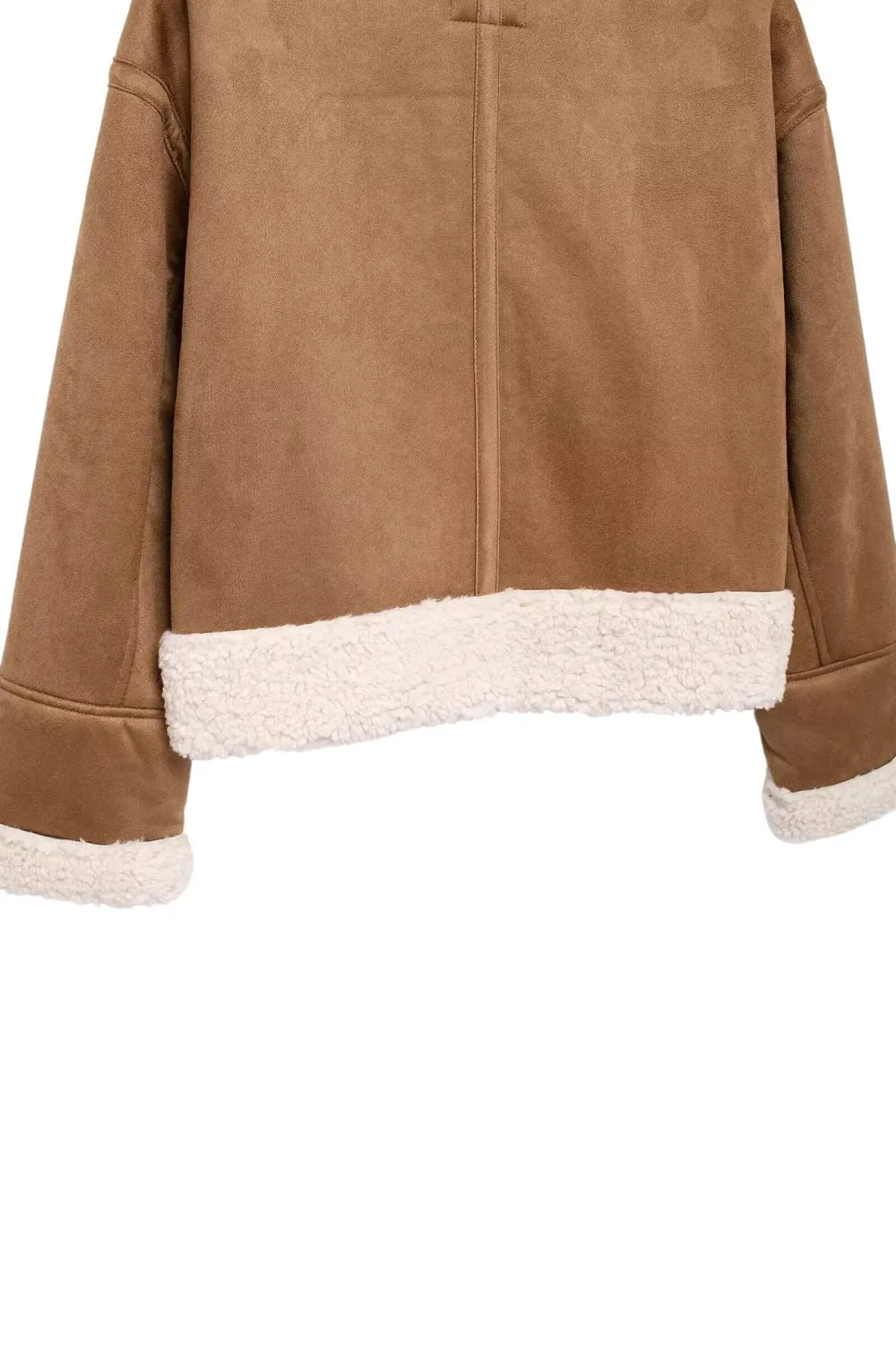 'Beverly' Reversible jacket with zip detailing