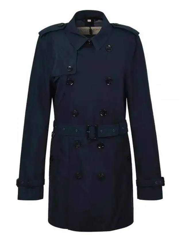 Britain Trench Coat Navy