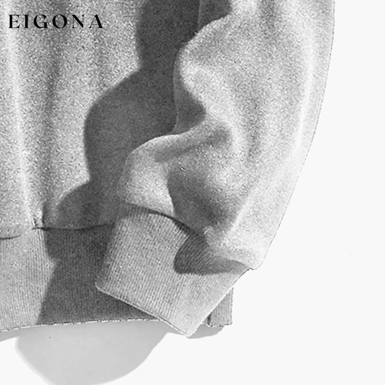 Butterfly & Slogan Graphic Thermal Sweatshirt