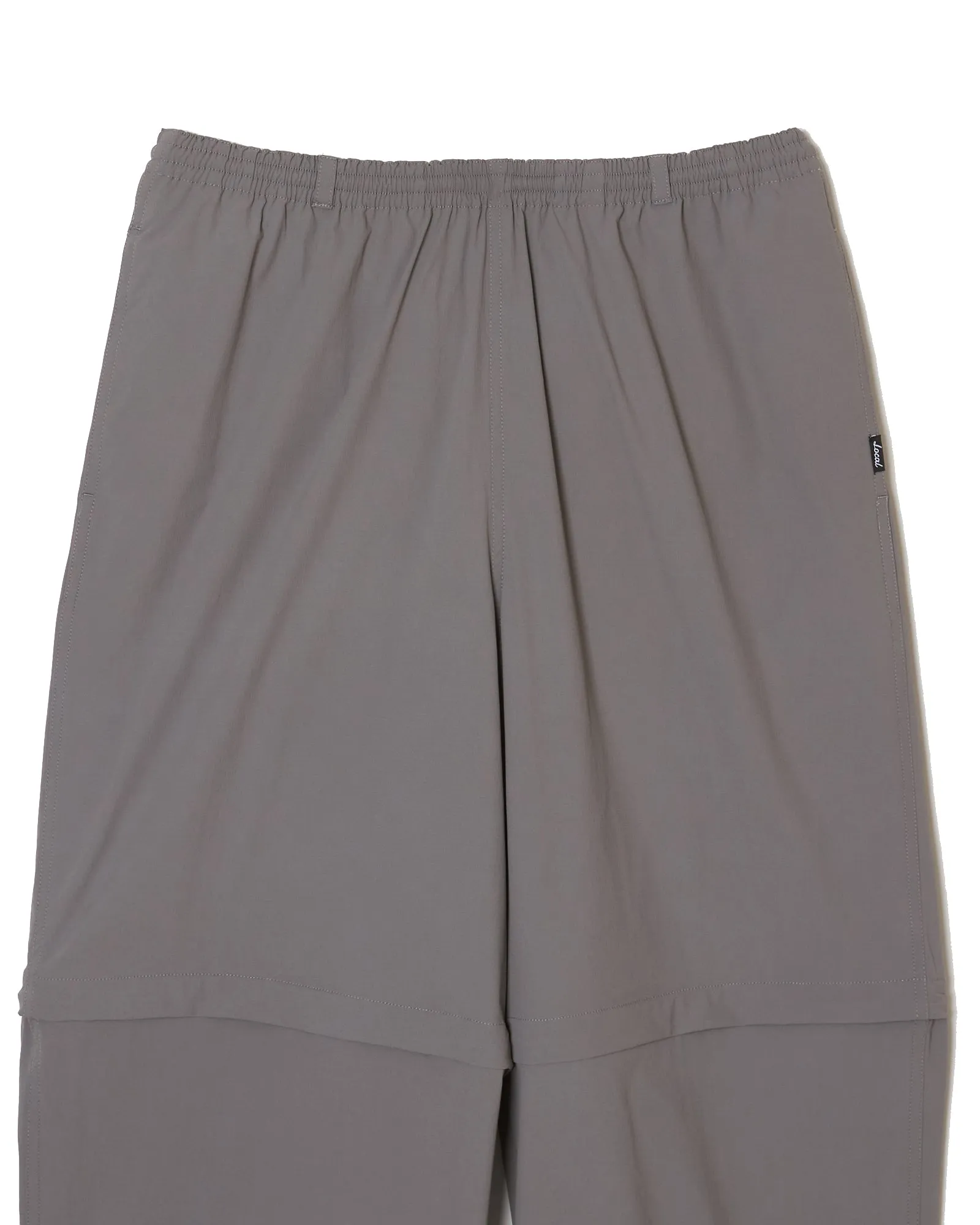 Convertible Stretch Nylon Jogger PANTS GRAY