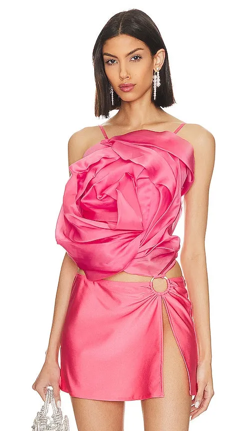 Cult Gaia Rosa Top in Pink