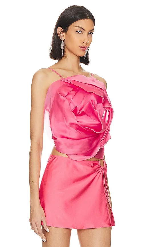 Cult Gaia Rosa Top in Pink