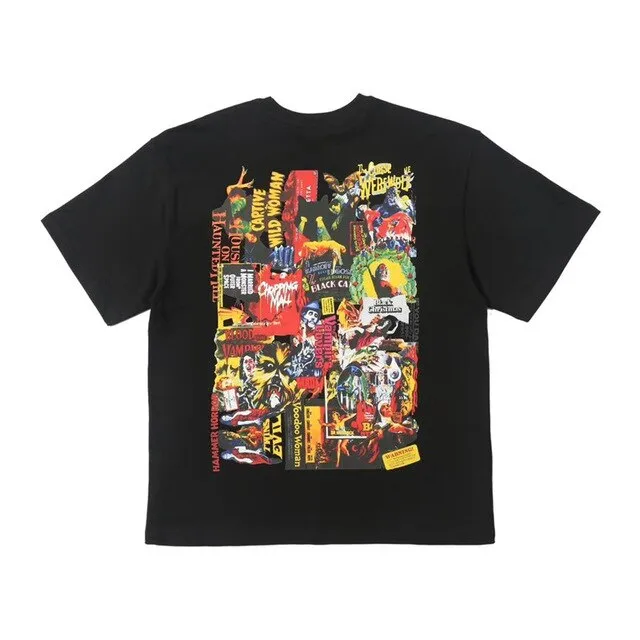 Digital printing Summer Style WELLDONE T Shirt Men Women 1:1 High Quality Streetwear Top Tees We11 Done WELL DONE T-Shirt