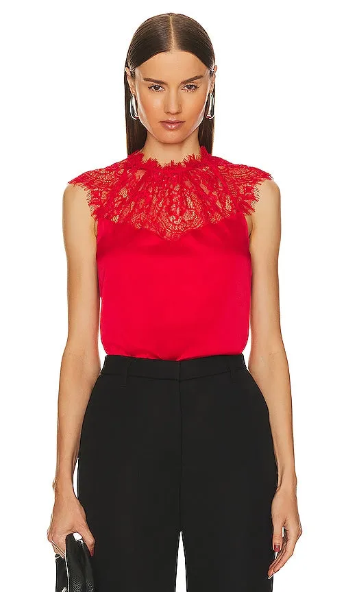 Generation Love Annalise Top in Red