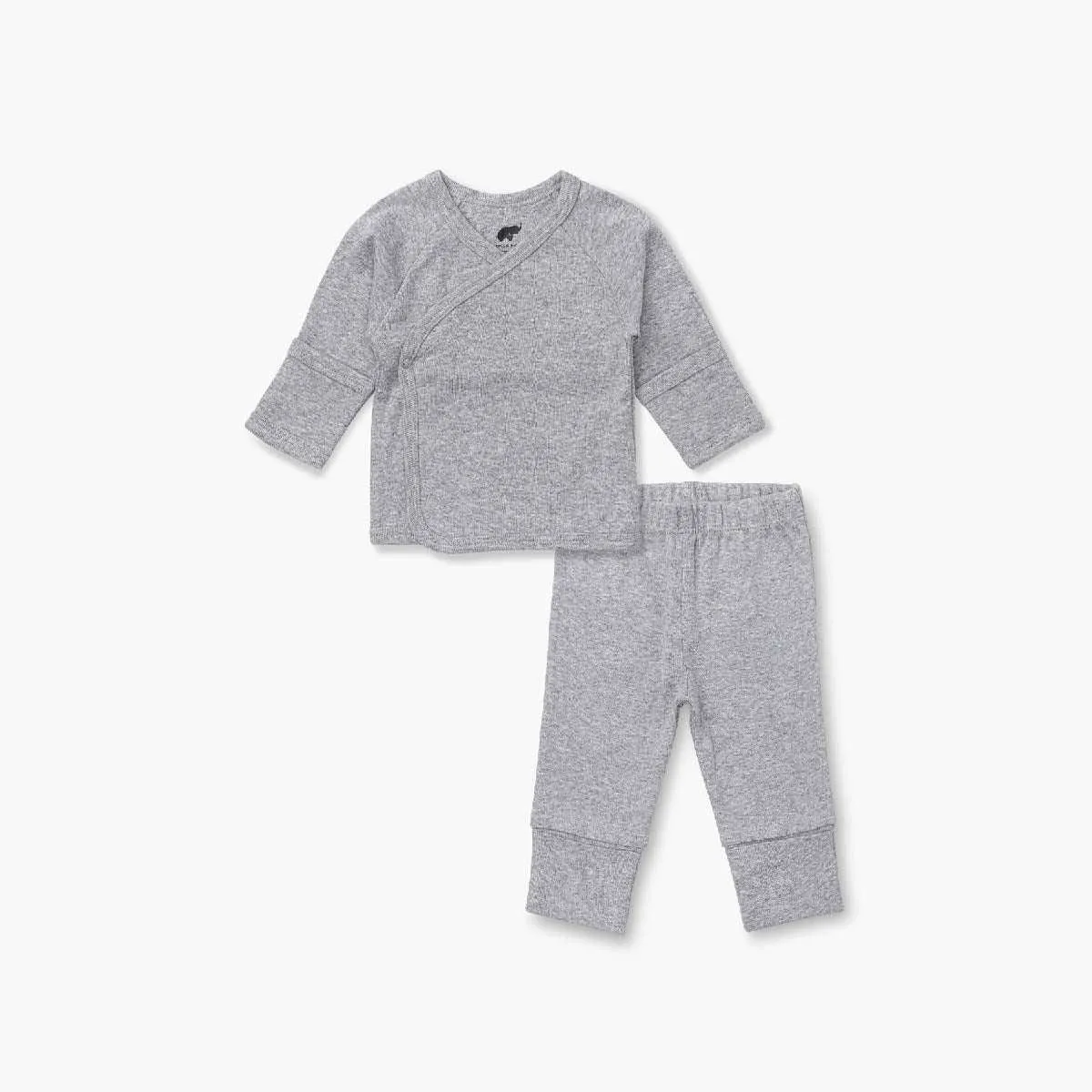 Hello Baby Set_Heather Grey