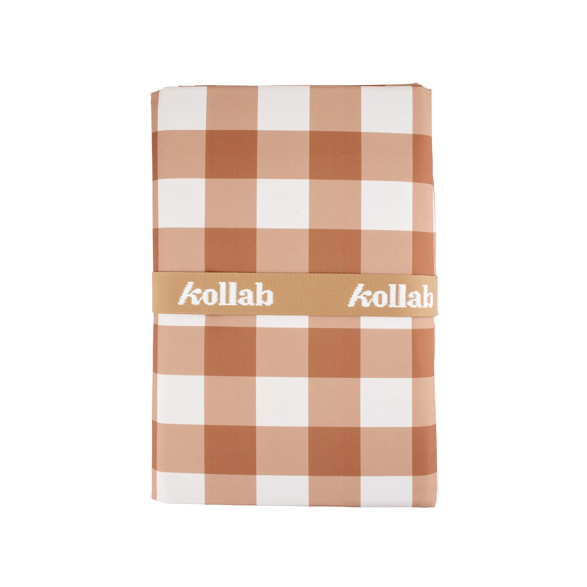 Holiday Picnic mat 1.4x1.4m Clay Check