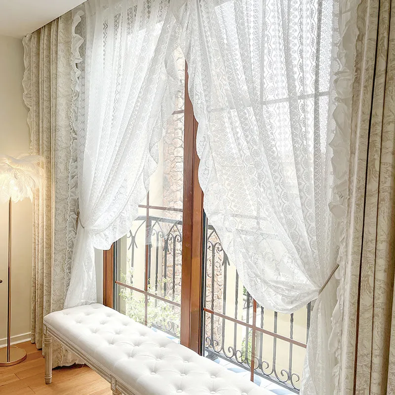 Irina Chenille Morris Botanical Pattern Blackout Thermal Curtain