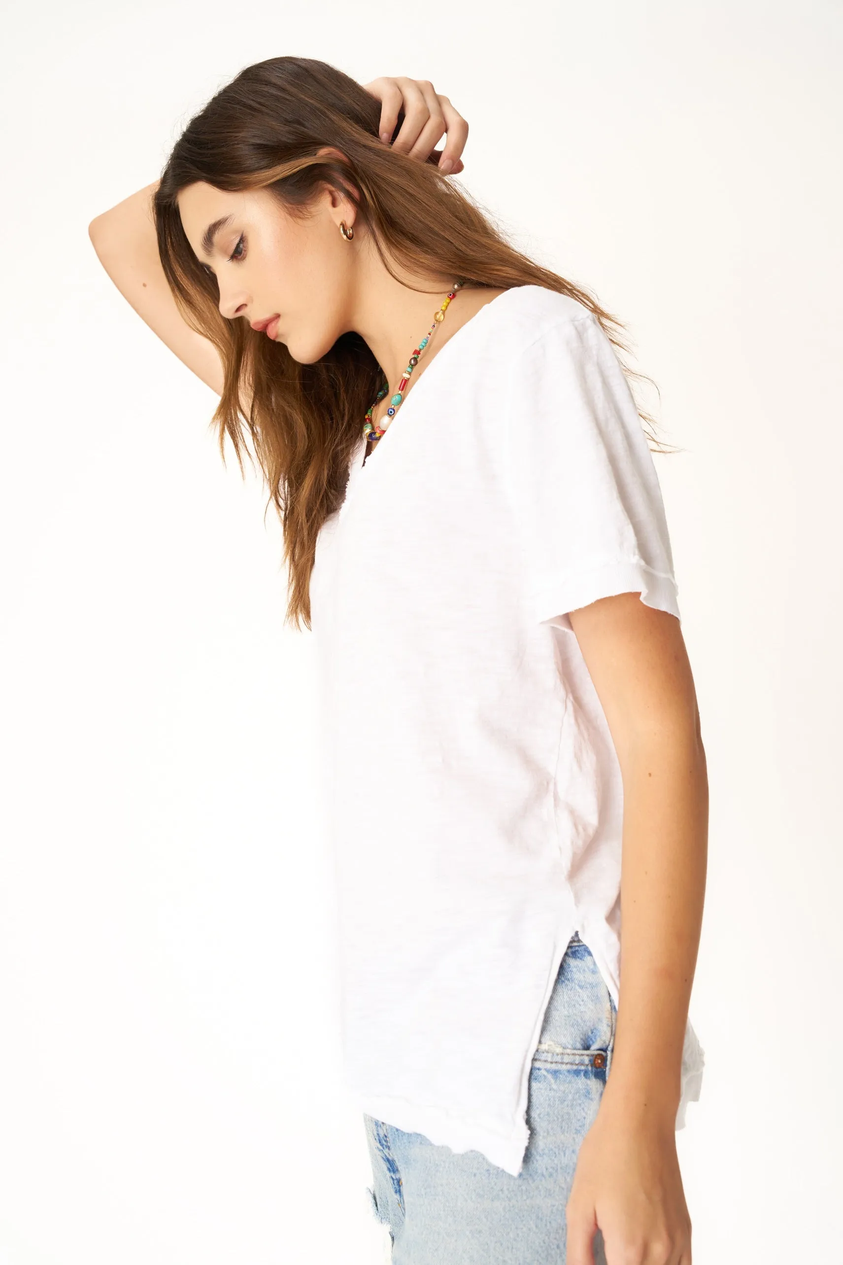 Knockout V Neck Tee