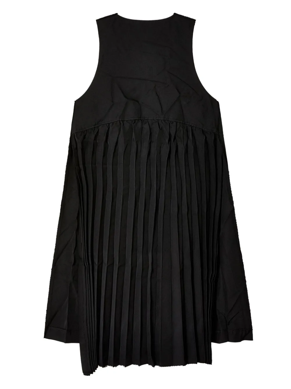 Pleated Back Dress