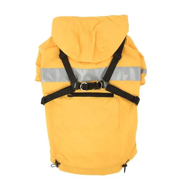 Puppia - Wilderness Rain-Harness-Coat - Blue