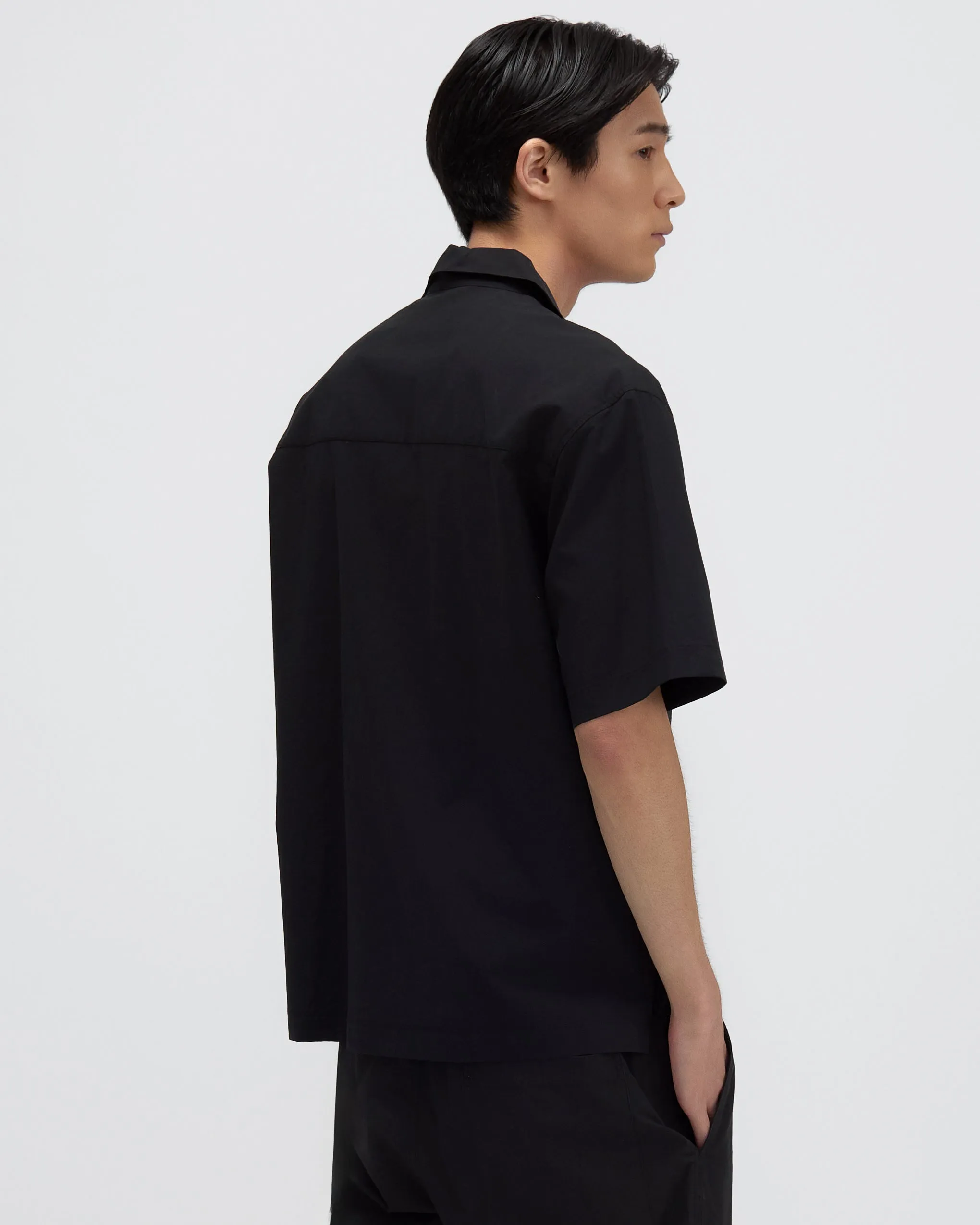 Relaxed Camp Collar Shirt
