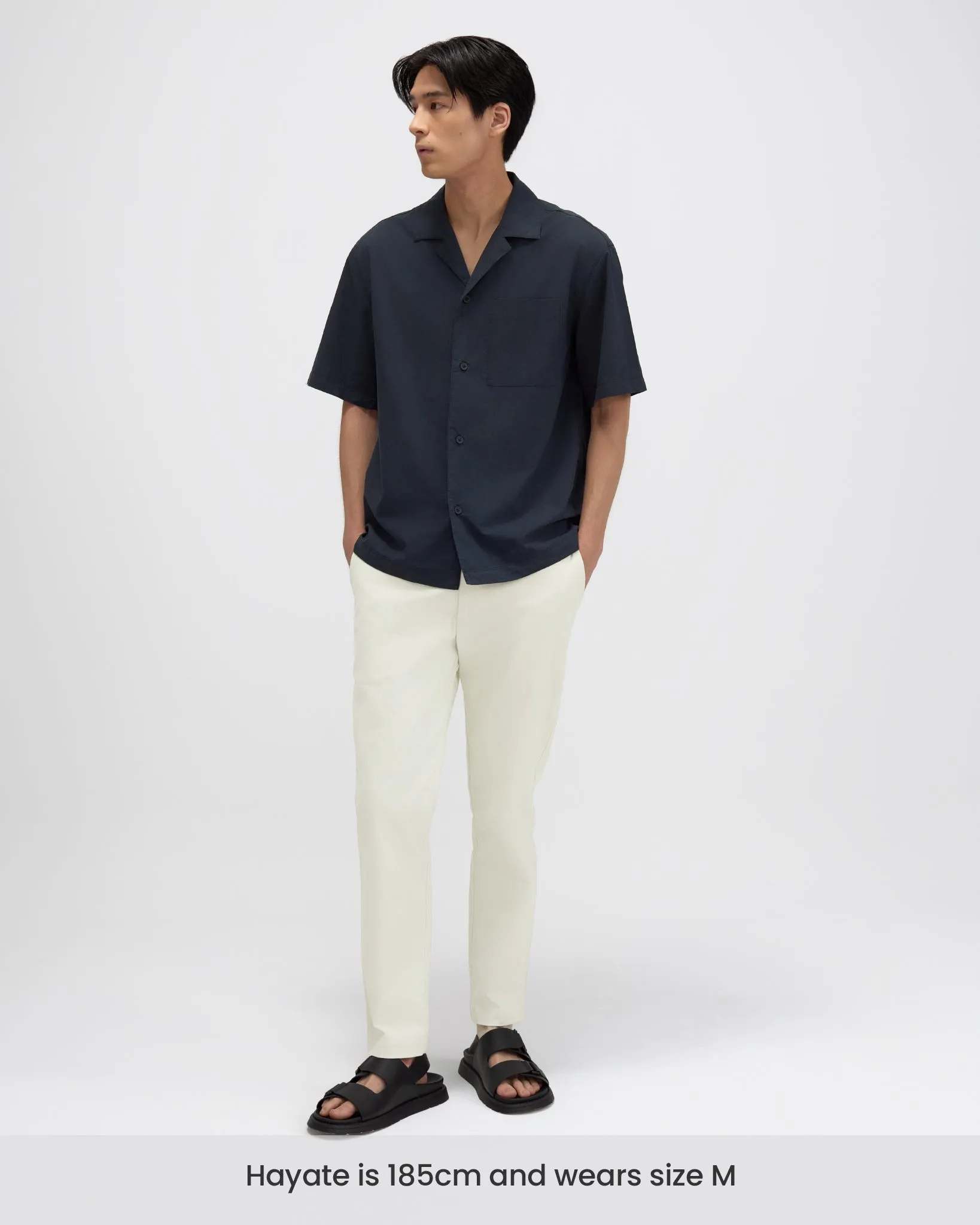 Relaxed Camp Collar Shirt