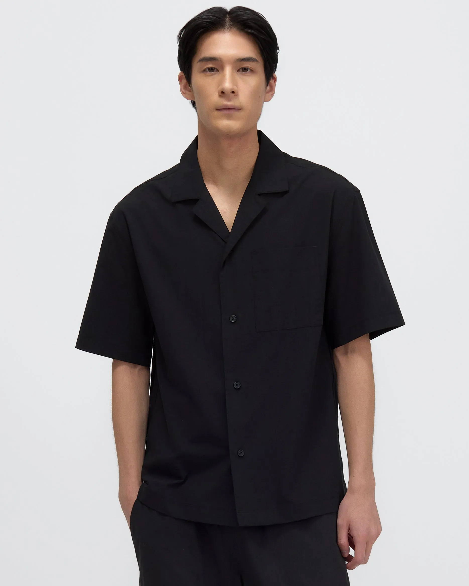 Relaxed Camp Collar Shirt
