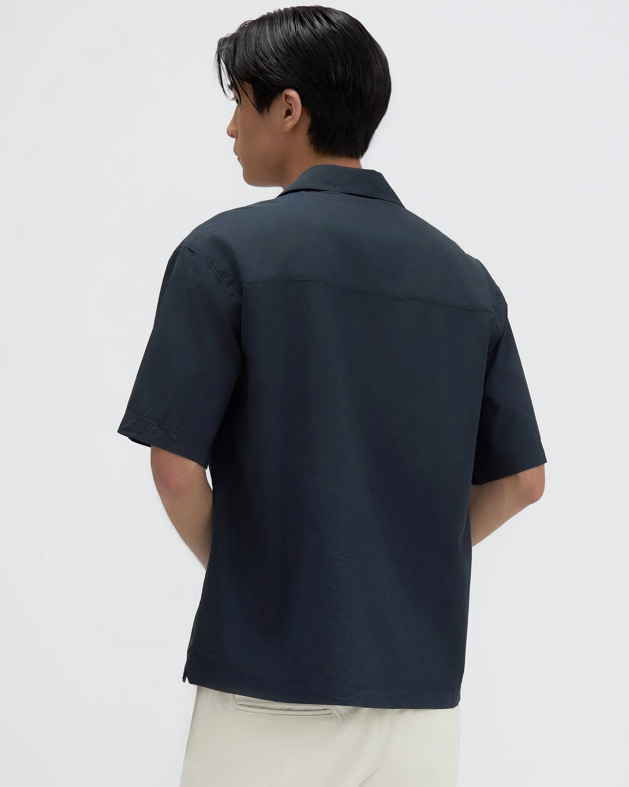 Relaxed Camp Collar Shirt