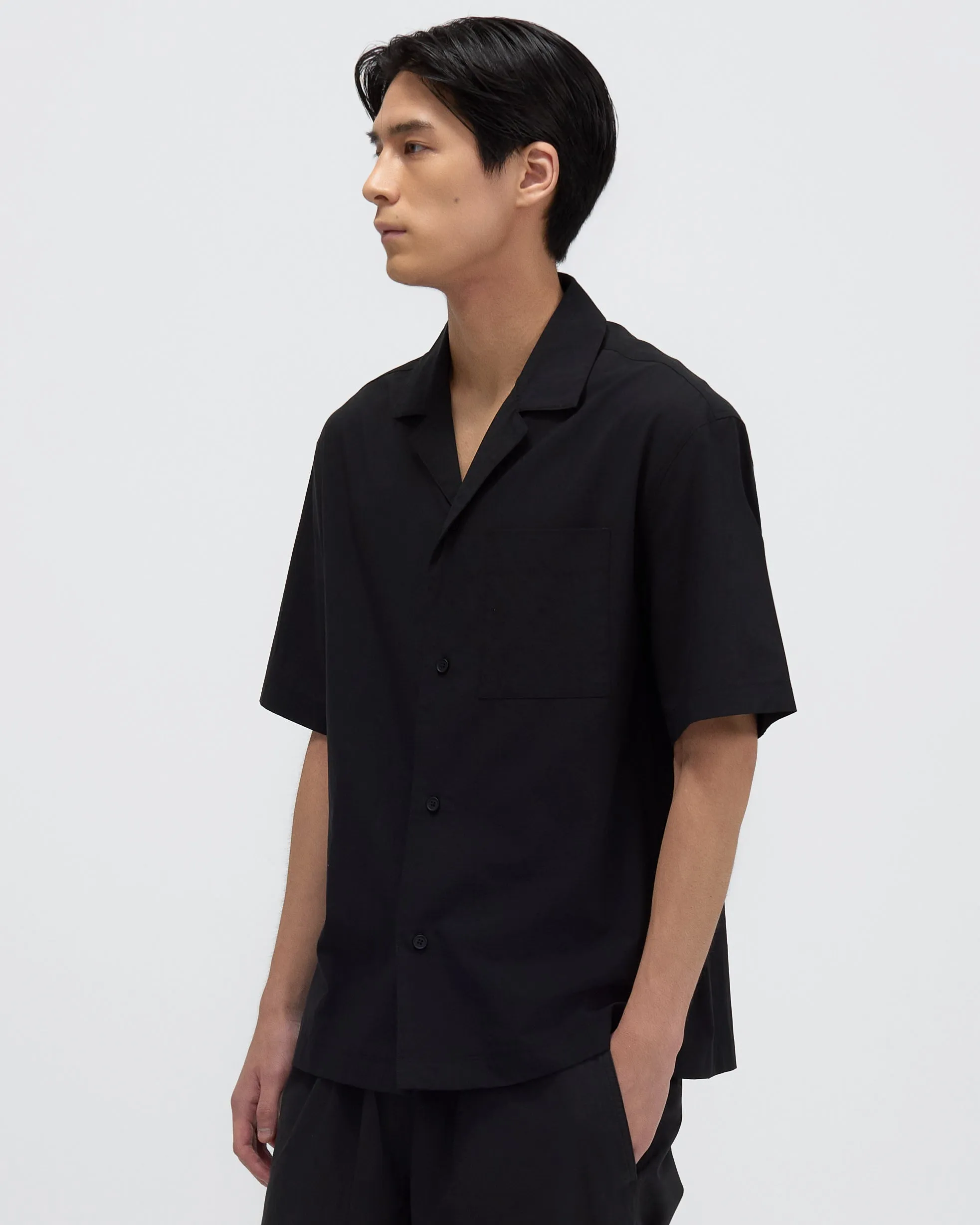 Relaxed Camp Collar Shirt