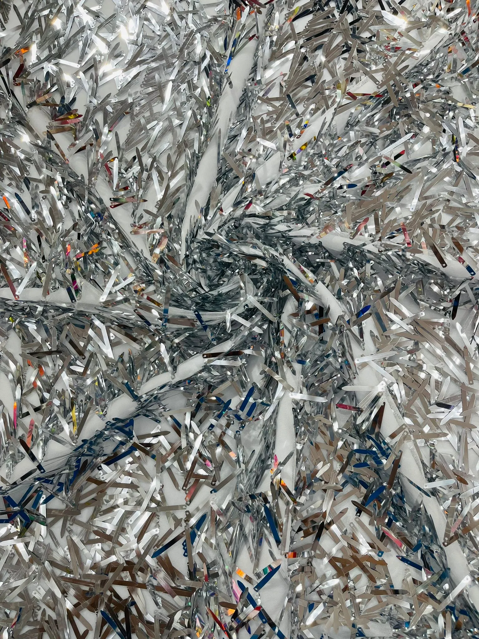 SWORD SEQUIN FABRIC (By The Yard)
