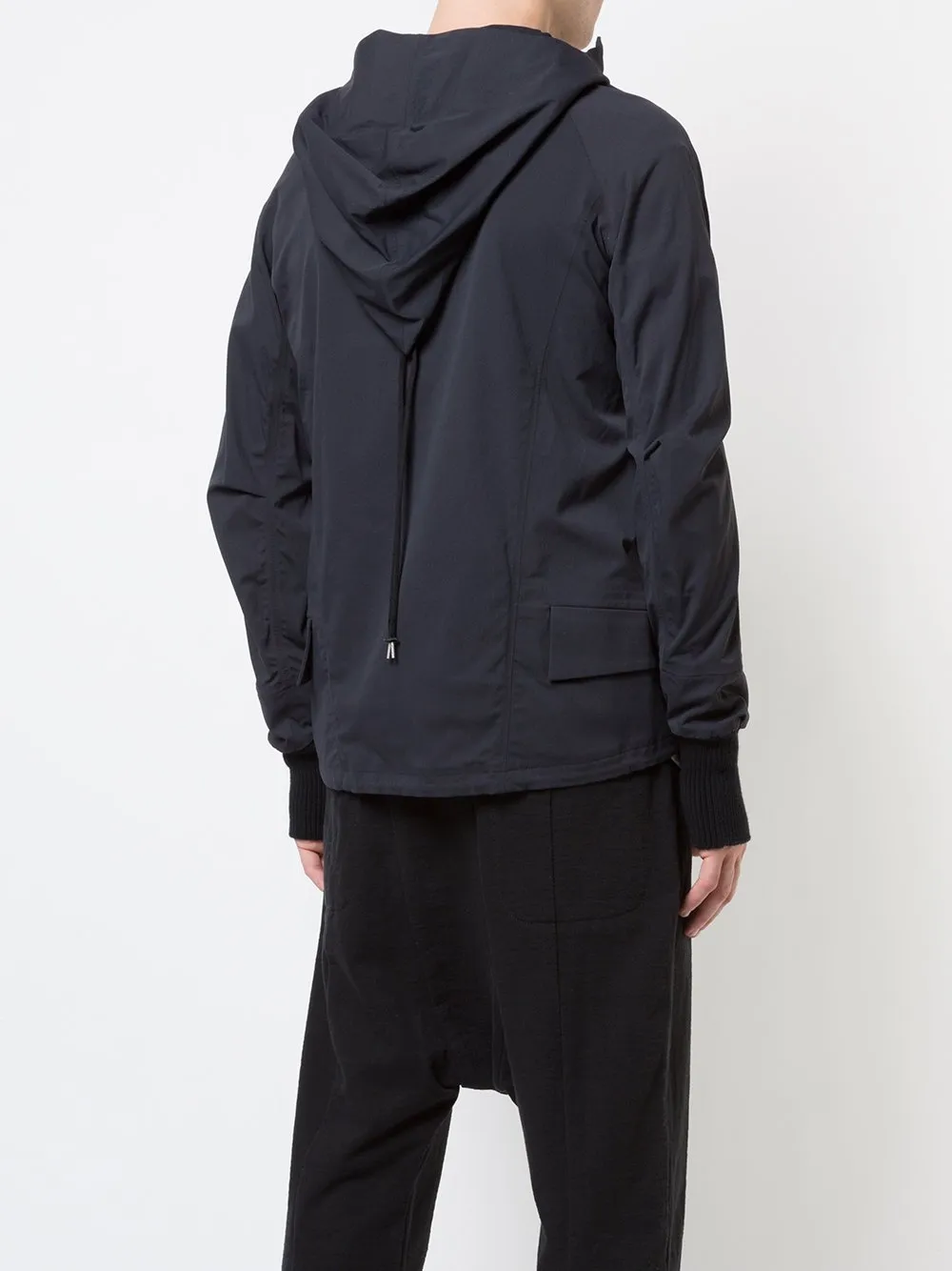 Thumb Cuff Zipped Jacket