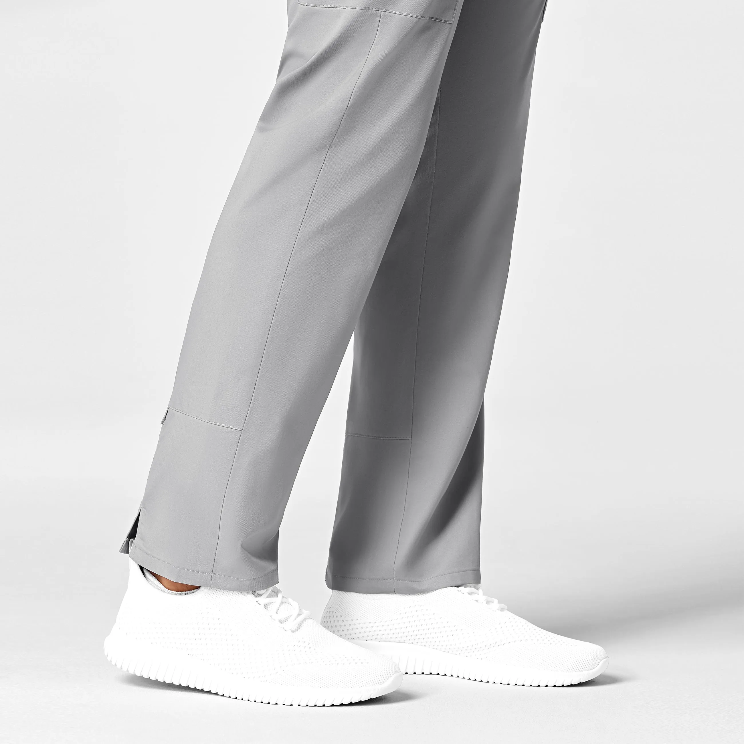 WonderWORK Women's Convertible Slim Leg Scrub Pant - Grey