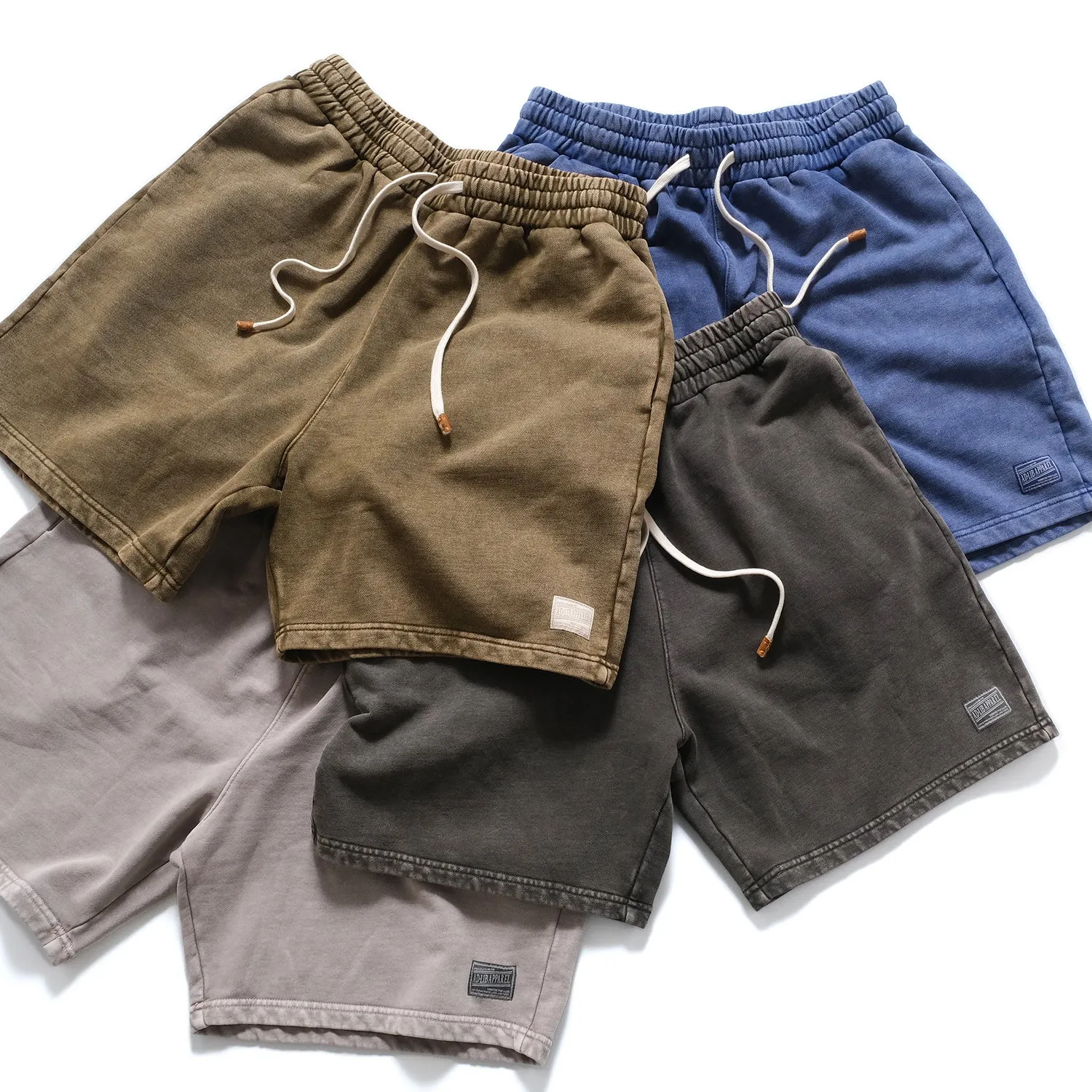 (YP401) Washed Easy Shorts